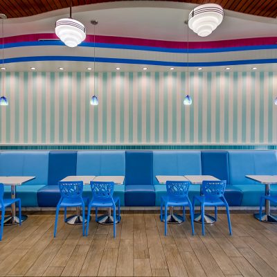 Alpine Chill Yogurt Shop Branding and Interior Design