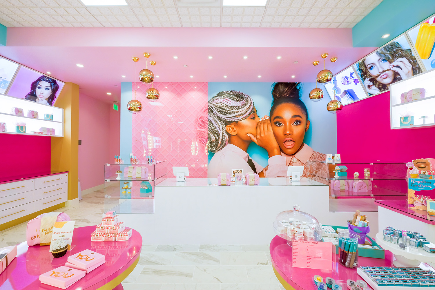 Beauty Bakerie Store Interior Design