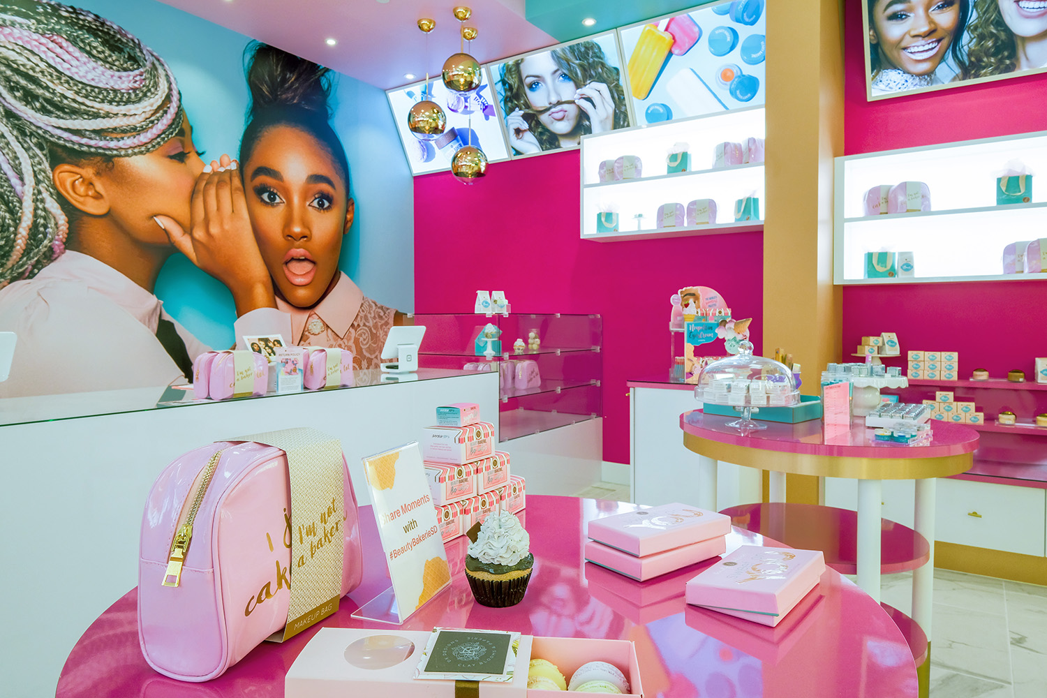Beauty Bakerie Store Interior Design