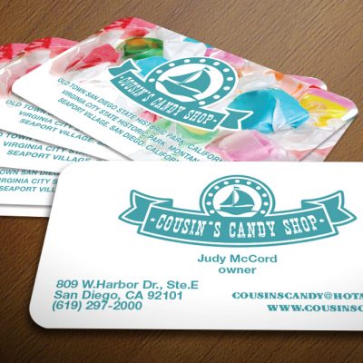 Store business cards design