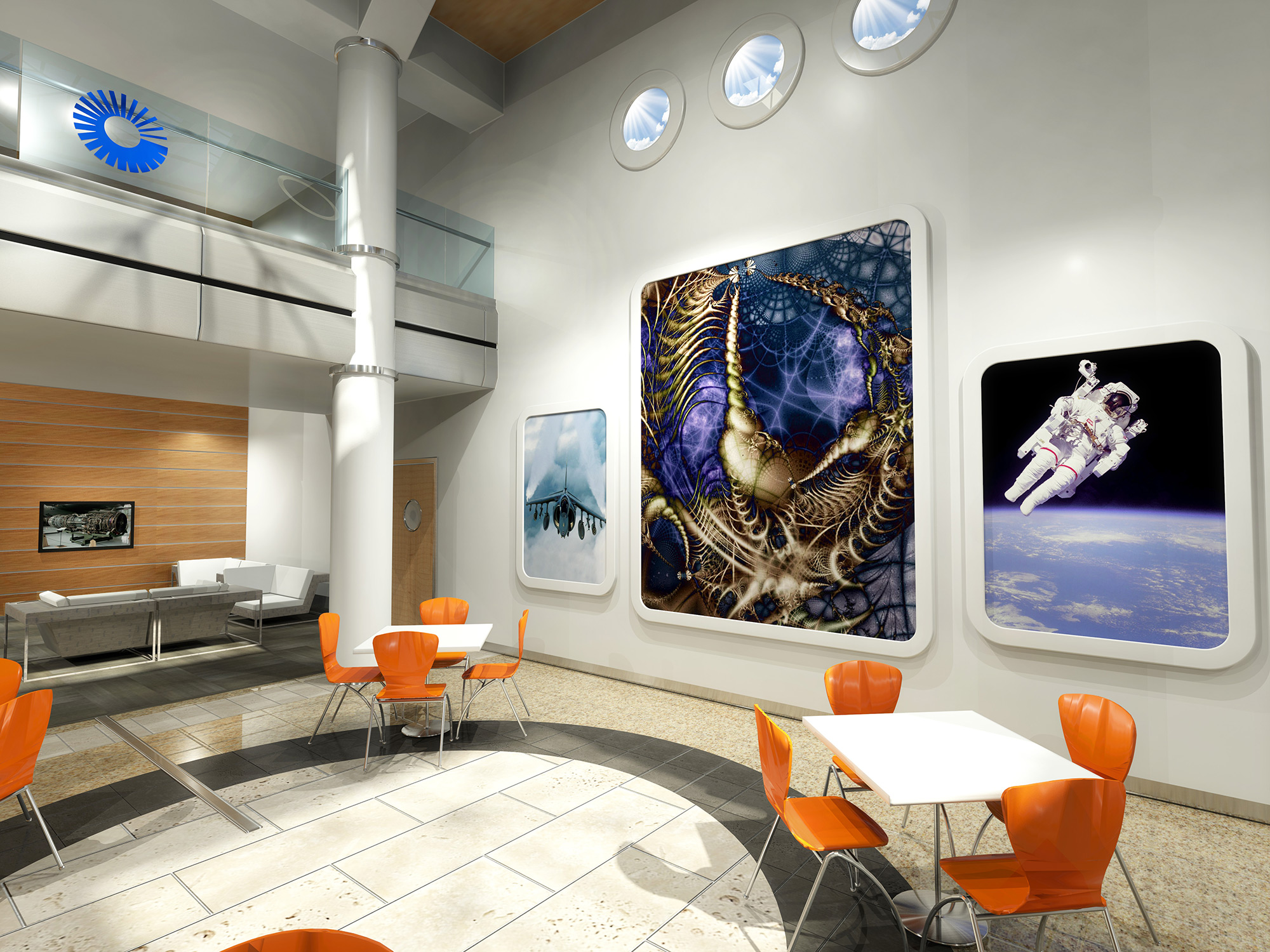 Hamilton Sundstrand Office Interior Design