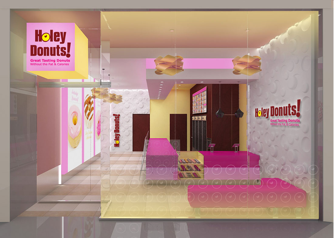 Holey Donuts store interior design