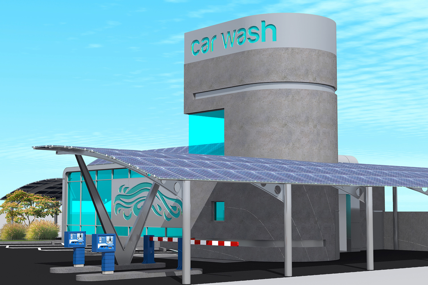 IWash Express building design