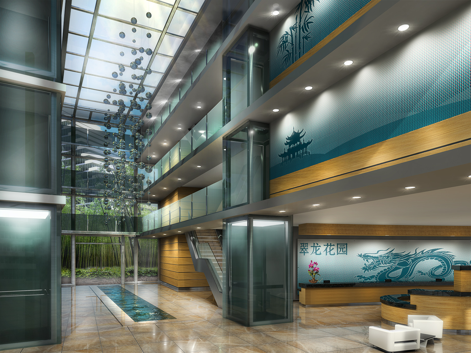 Juron, China, Jade Dragon hotel design concept