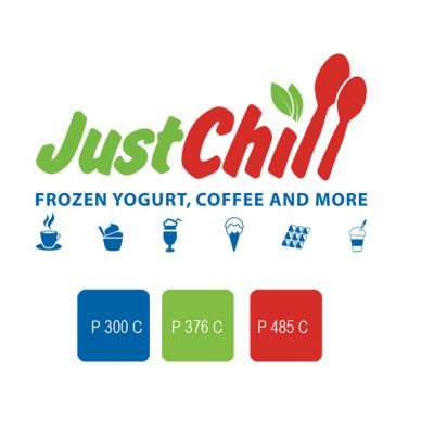 Yogurt shop logo design