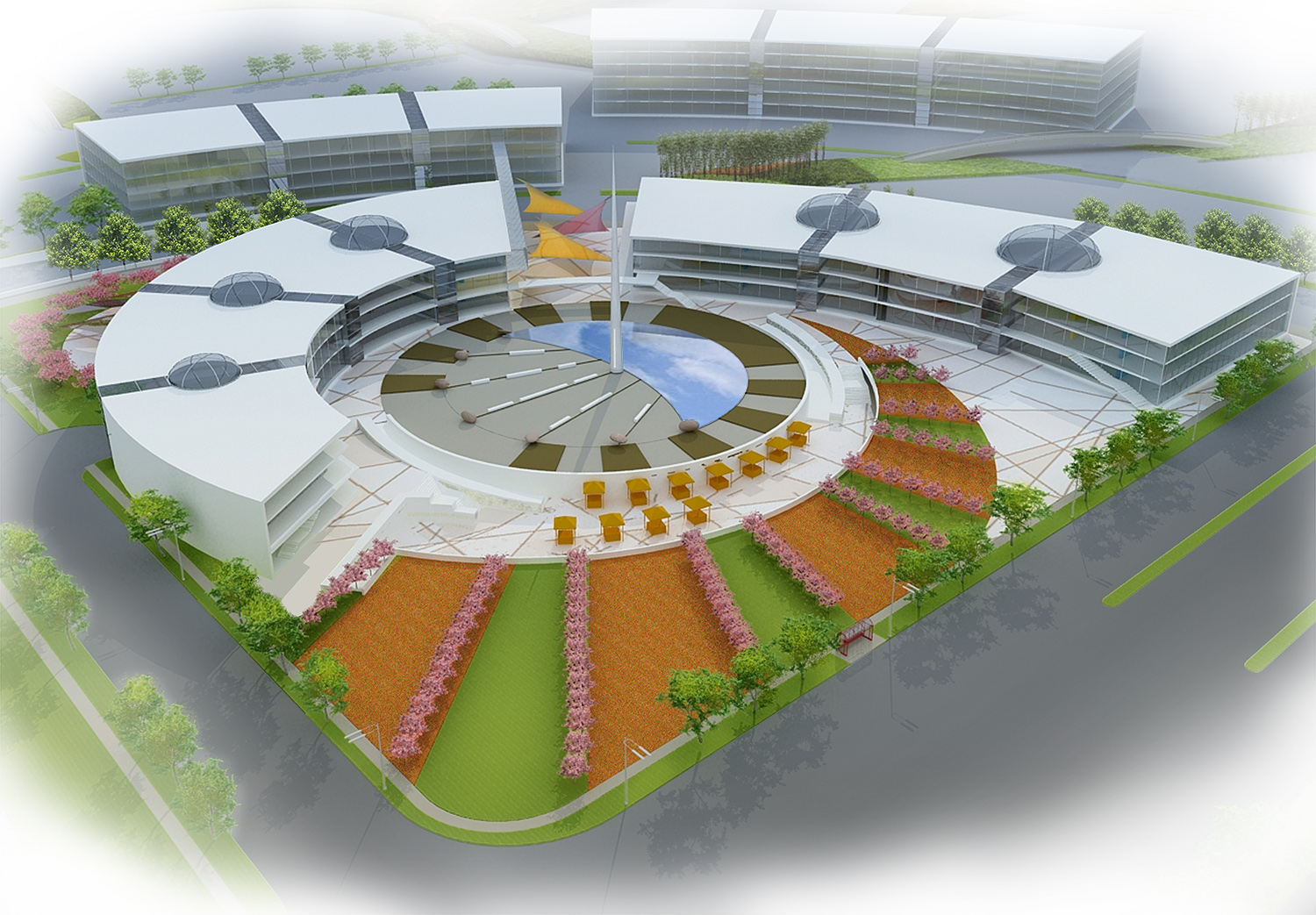Juron, China, mall shopping center plaza design concept