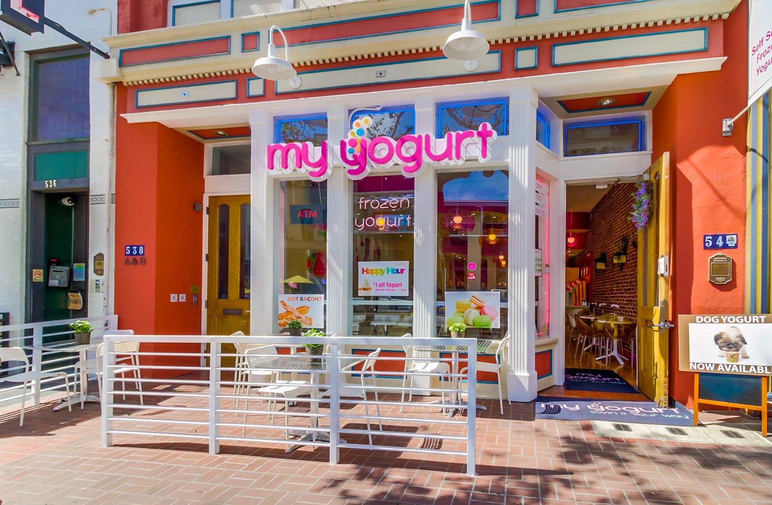 Interior Design of Yogurt Shops