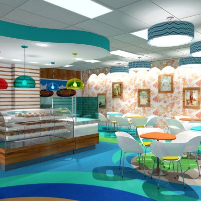 Ohana Cupcakes store interior design