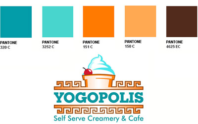 Yogopolis yogurt shop design