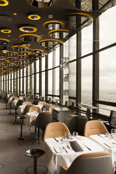 restaurant inteior design in paris