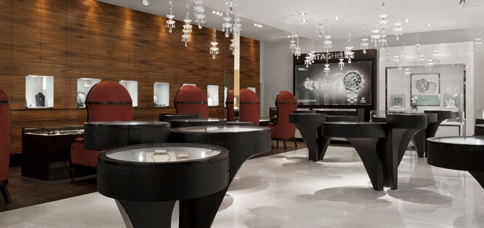 High End Luxury Jewelry Showroom Design