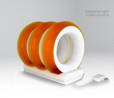 Movable illuminating rings that can be easily relocated to control ambiance with light