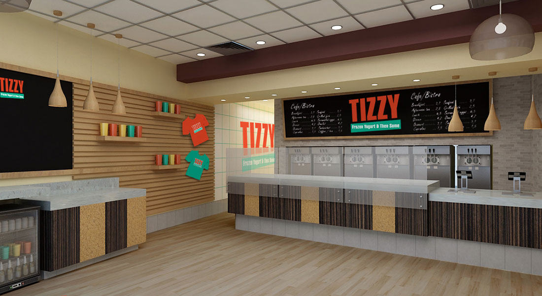 Tizzy Cafe Interior Design