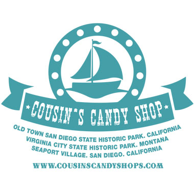 Cousin's Candy Store Logo Design