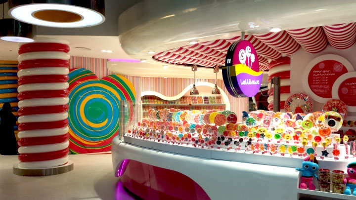 candy store design