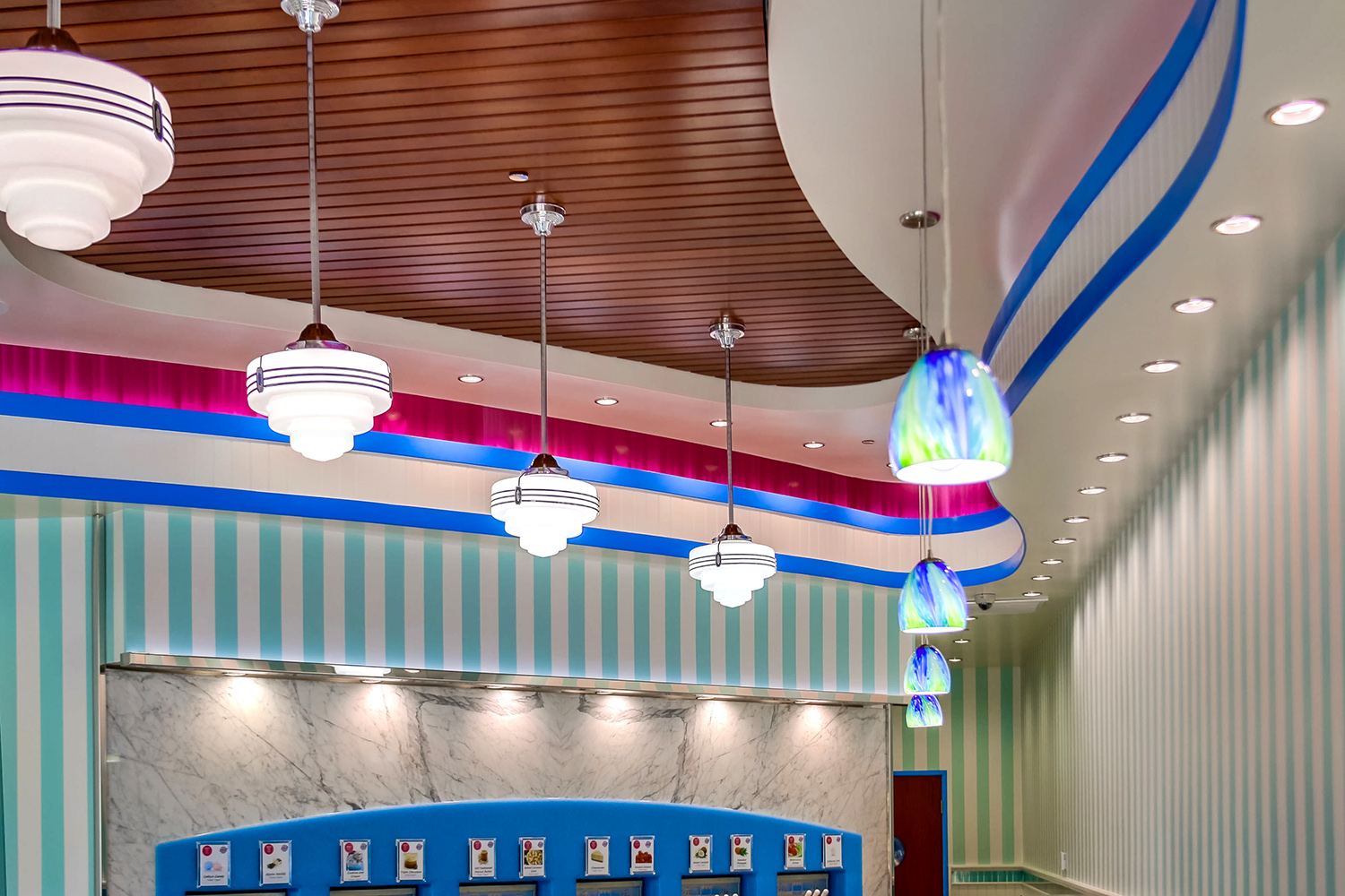 Alpine Chill Yogurt Shop Branding and Interior Design