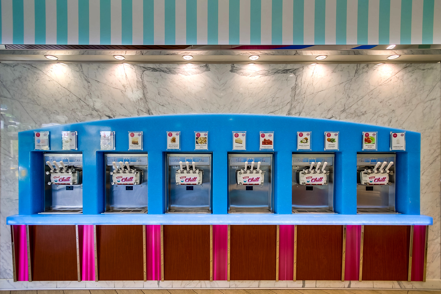 Alpine Chill Yogurt Shop Branding and Interior Design