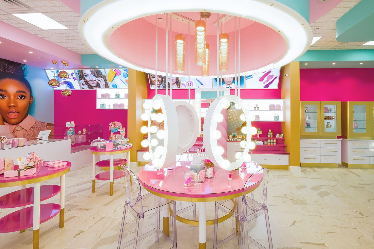 Beauty Bakerie Store Interior Design