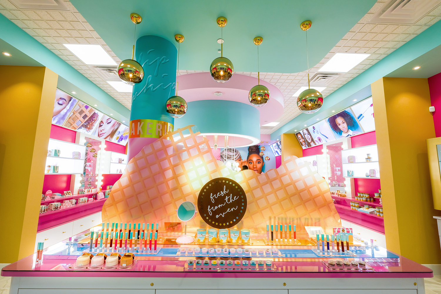 Beauty Bakerie Store Interior Design