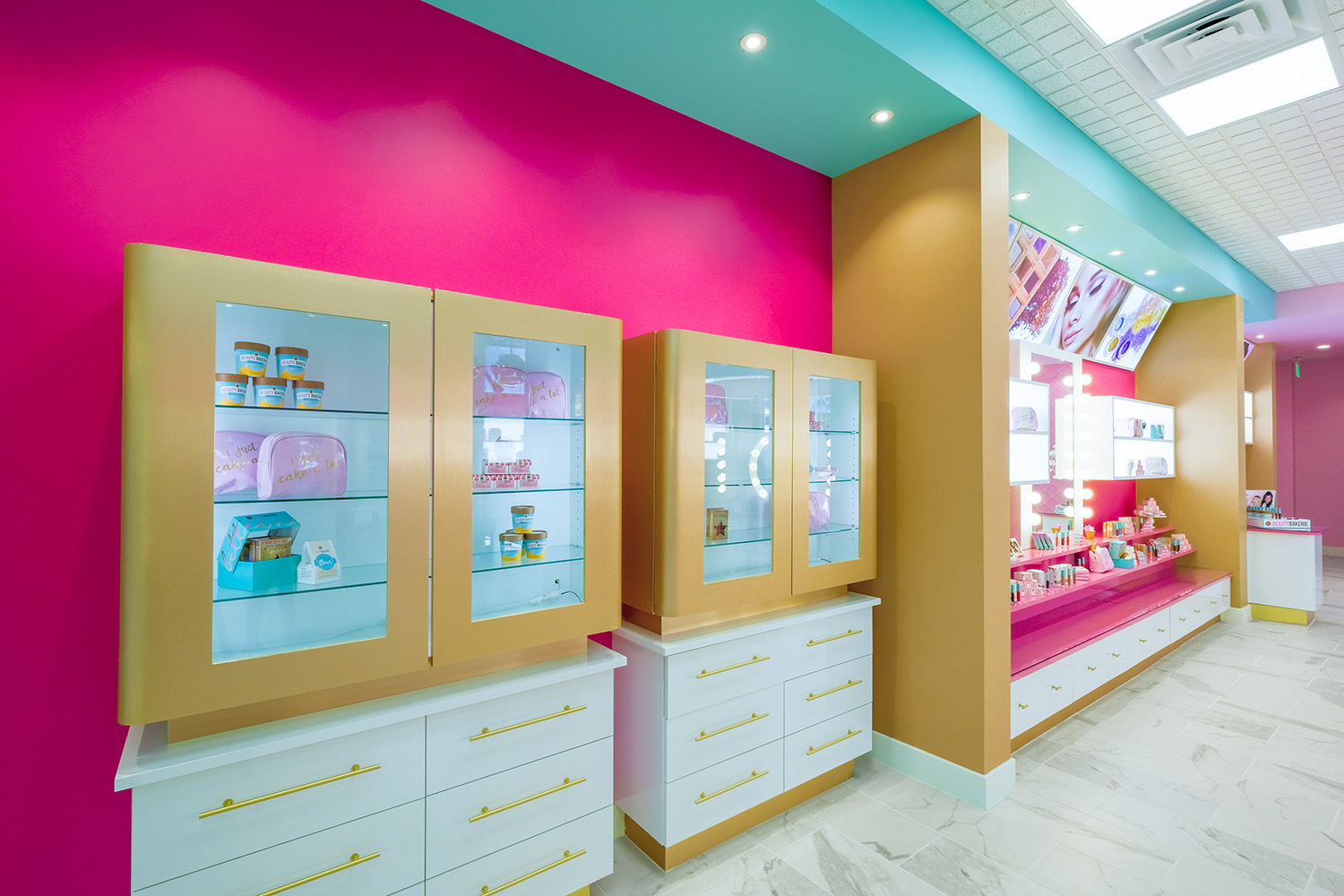 Beauty Bakerie Store Interior Design