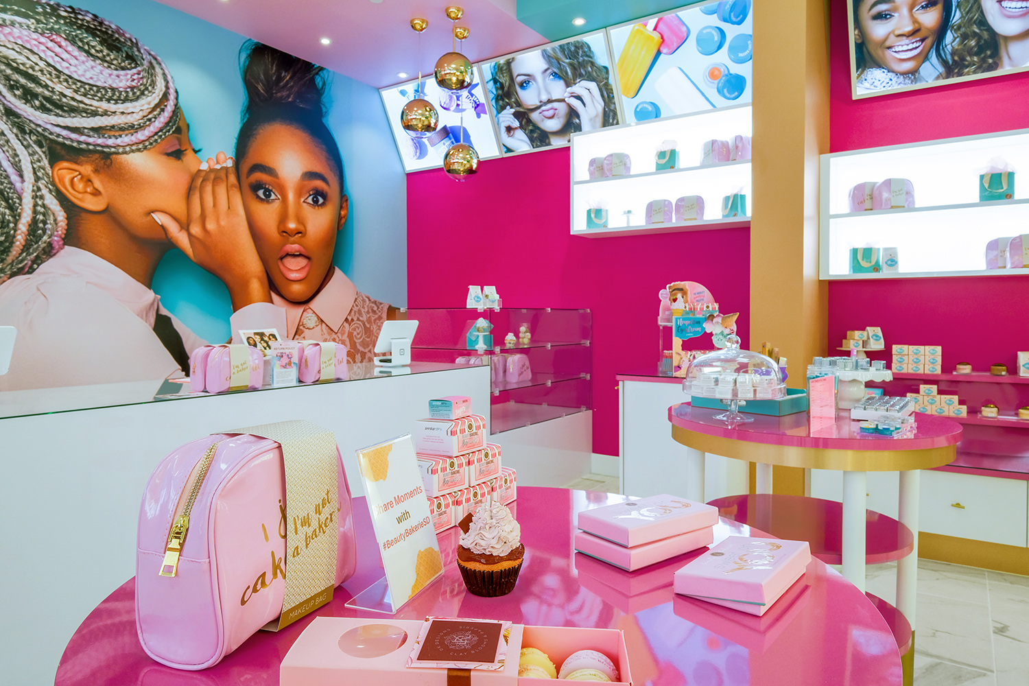 Beauty Bakerie Store Interior Design