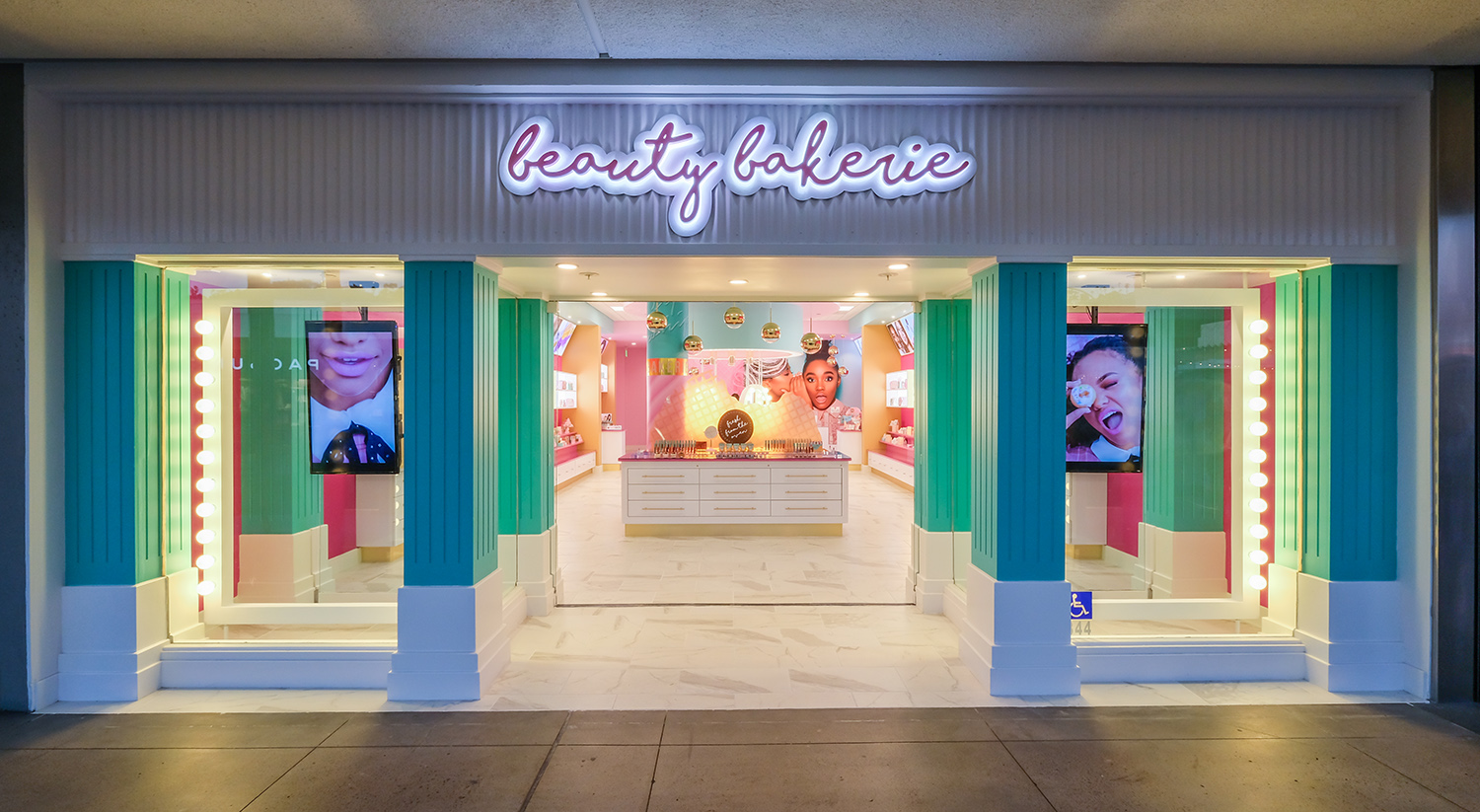 Beauty Bakerie Store Interior Design
