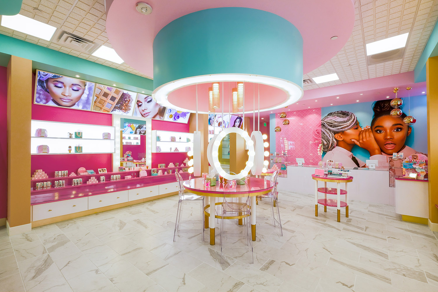 Beauty Bakerie Store Interior Design