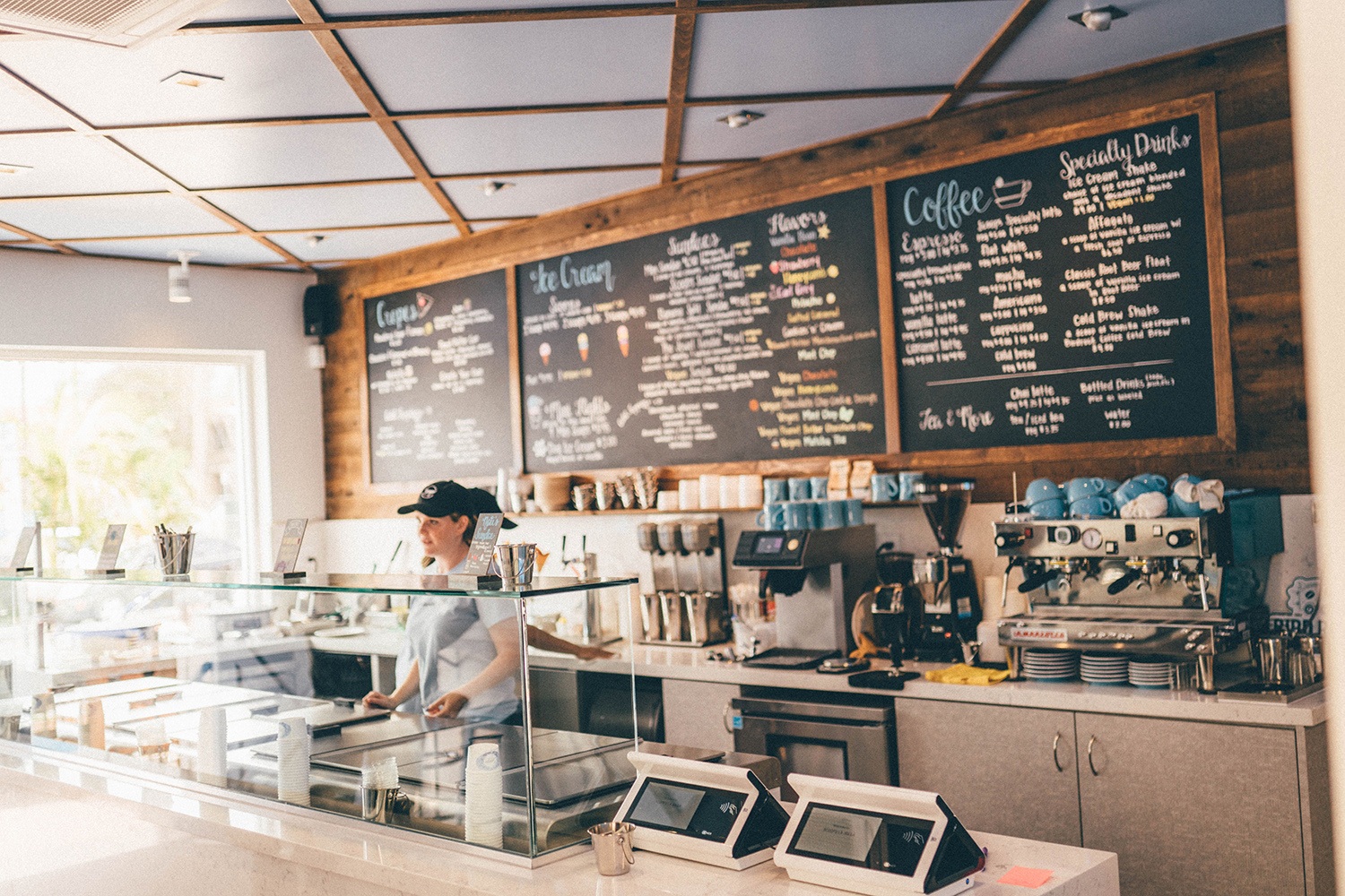 ice cream shop