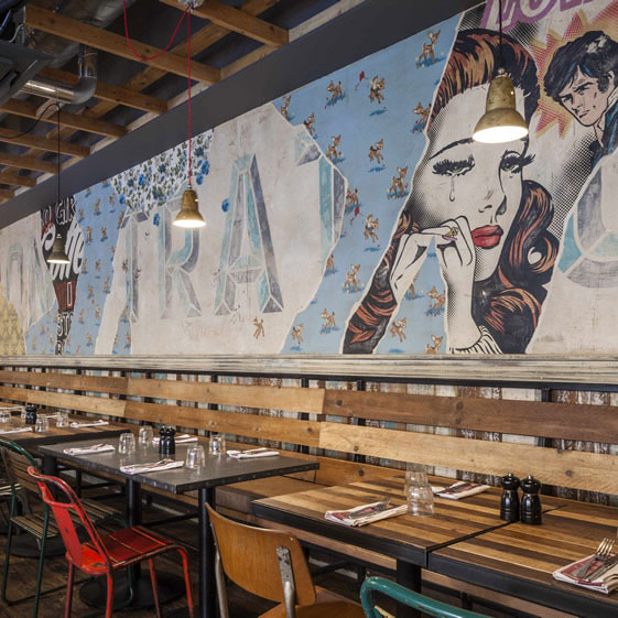 How To Turn Your Restaurant Wall Decor Into A Work Of Art Mindful Design Consulting