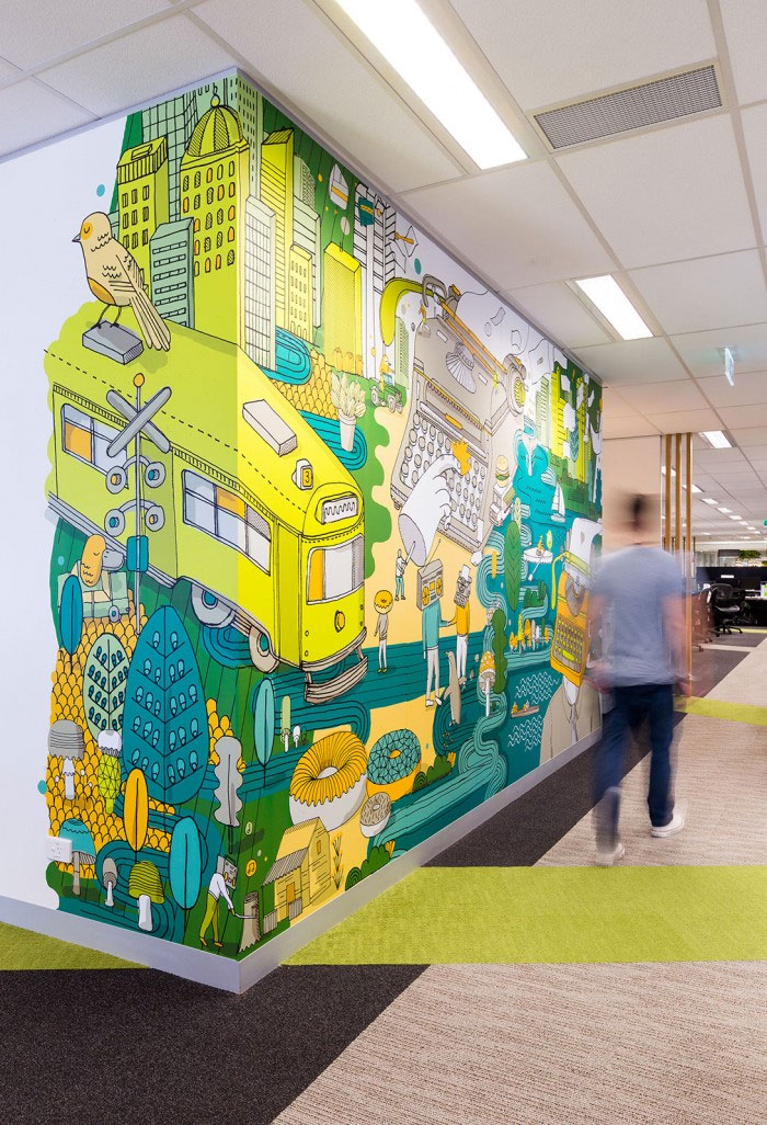 Breathing Life into Your Space with Colorful Office Wall Graphics - Mindful  Design Consulting