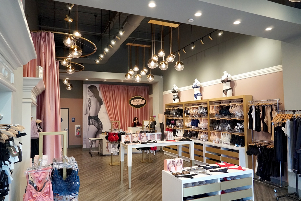 Lingerie Store Interior Design by Mindful Design Consulting