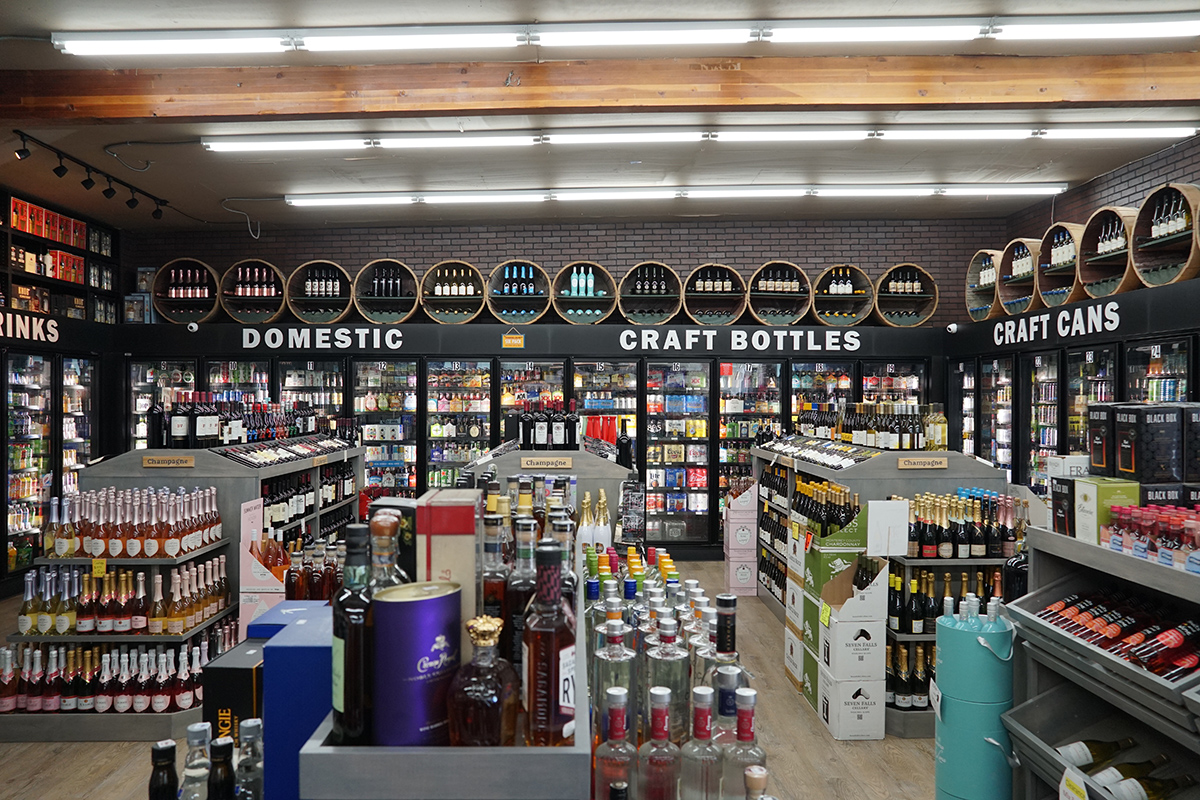 Grocery Liquor Store Interior Design