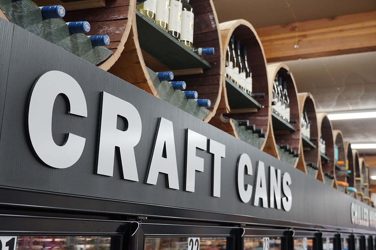 Grocery Liquor Store Interior Design
