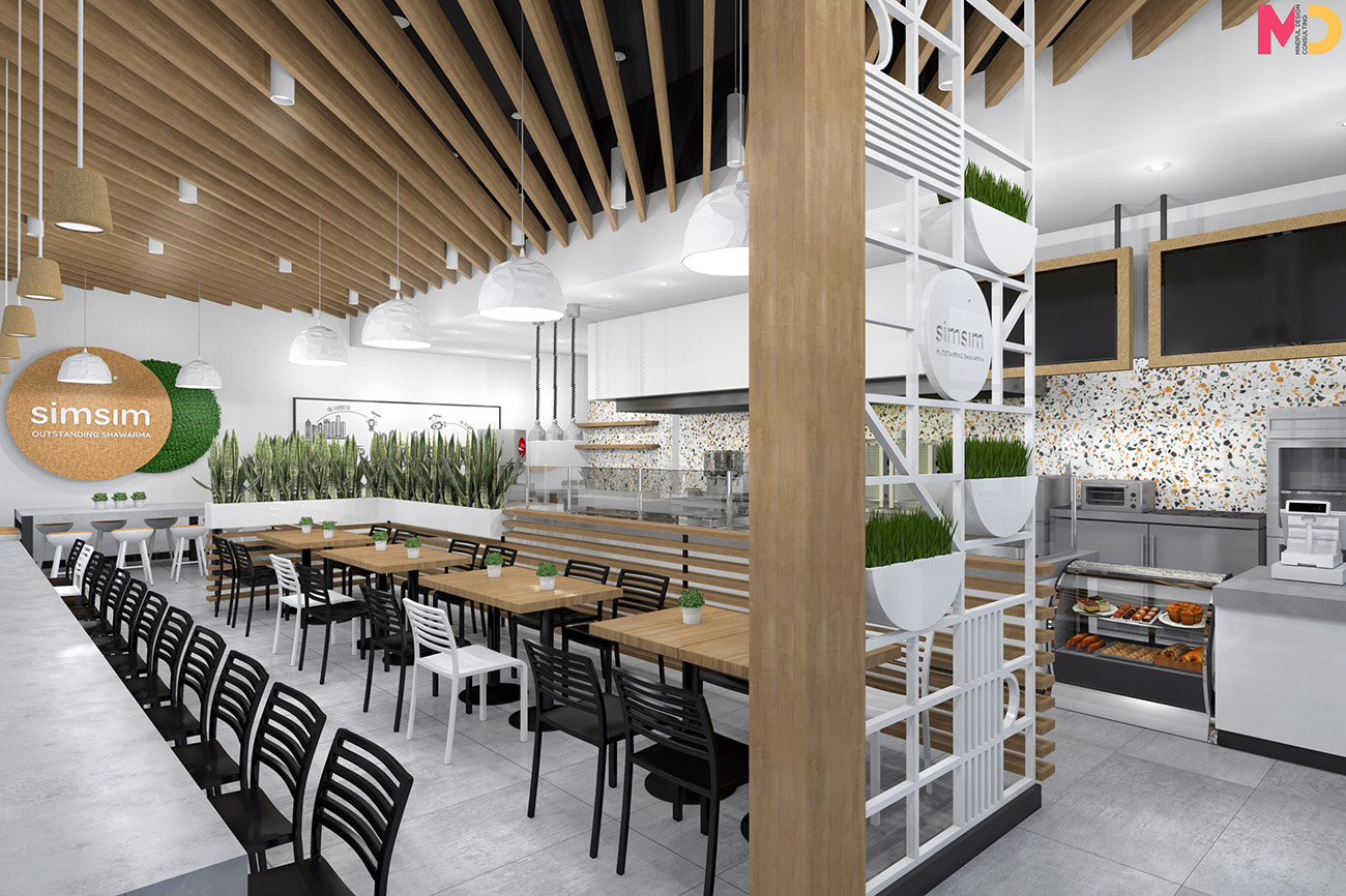 SimSim restaurant design modern