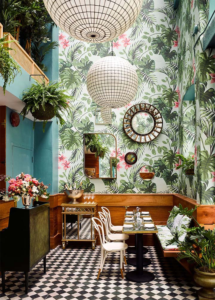 4 Wall Details to Use for Summer Restaurant Decor