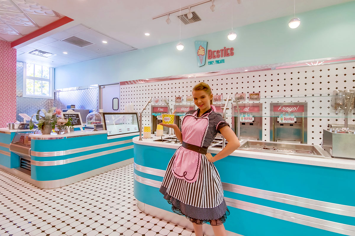 Besties Sweet Treats Ice-Cream and Frozen Yogurt Store