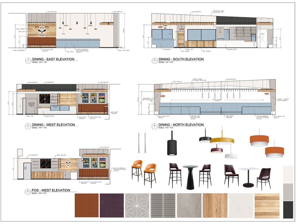 Club Cafe Interior Design Echoes the Natural Beauty of the Region