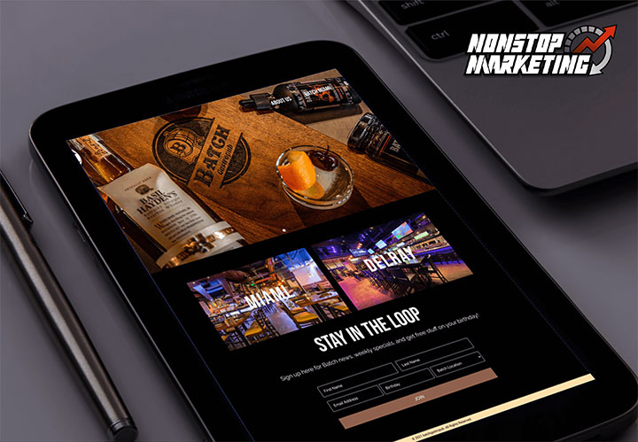 Website redesign and optimization for mobile phones.