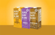 The three Super Dairy Blend flavors.