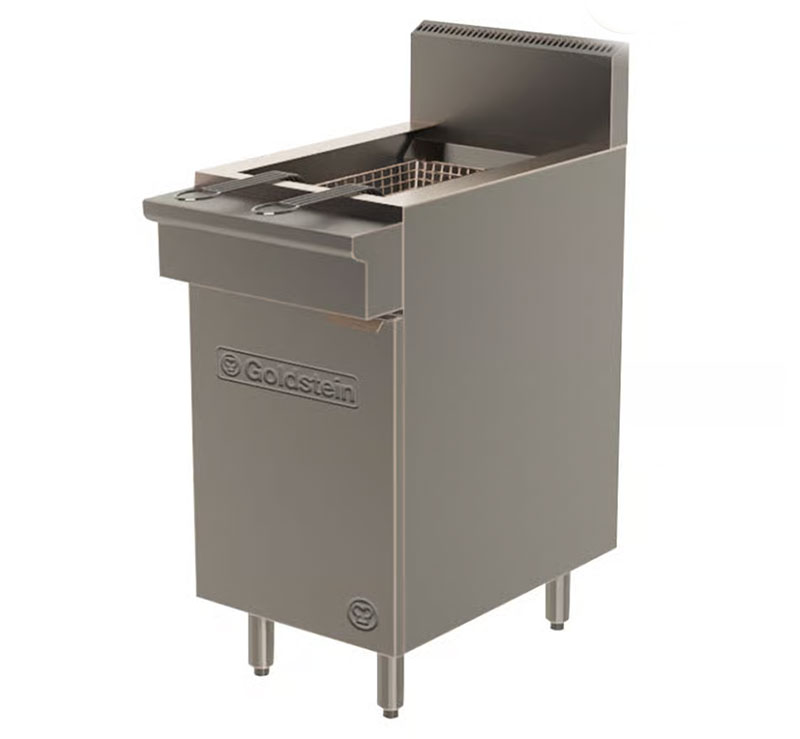 Commercial fish fryer.
