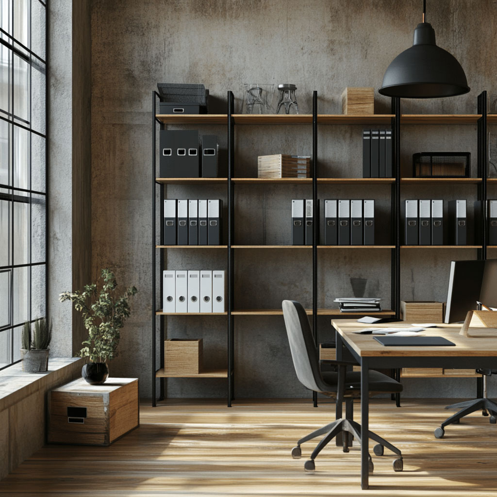 Vertical Shelves