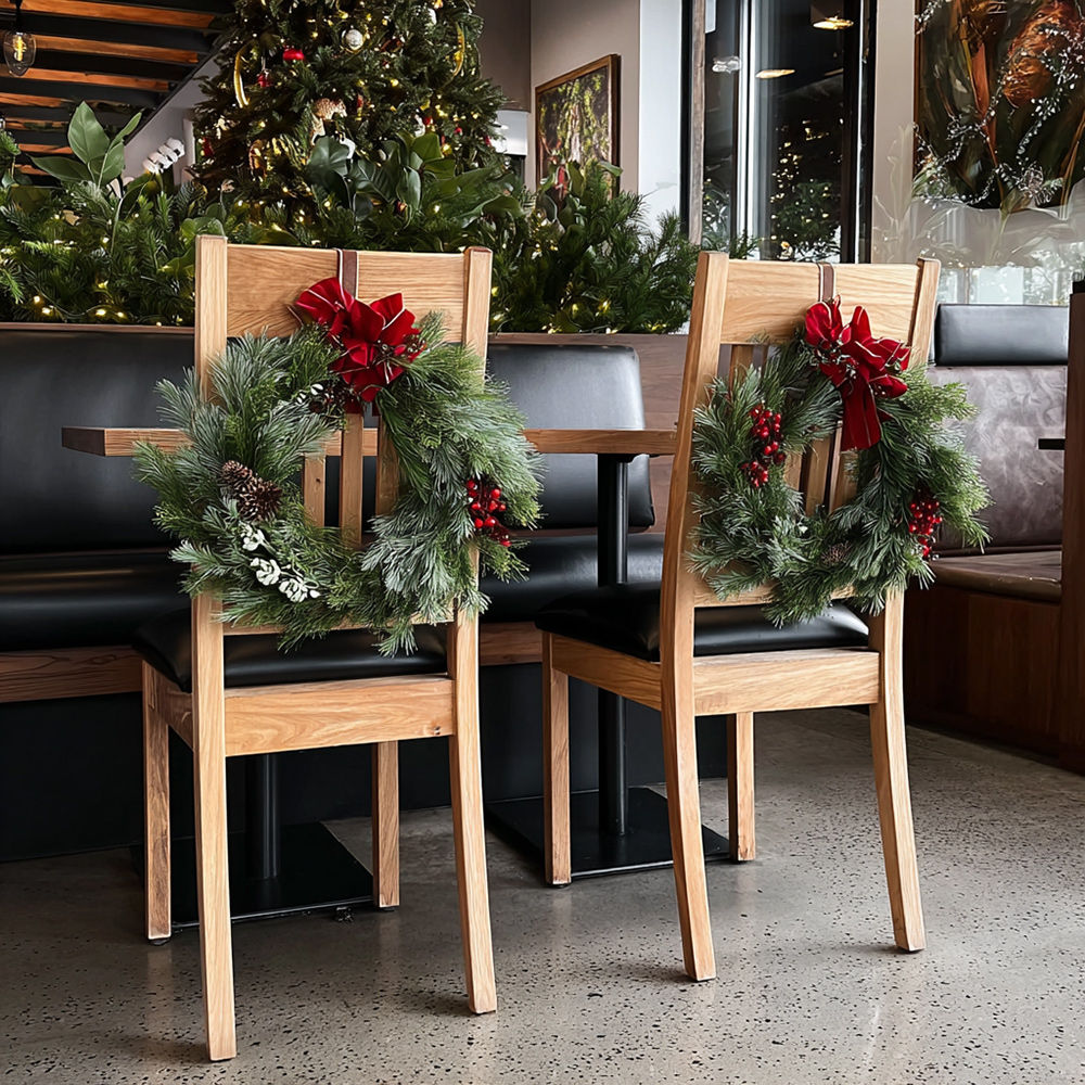 Wreath in Chairs