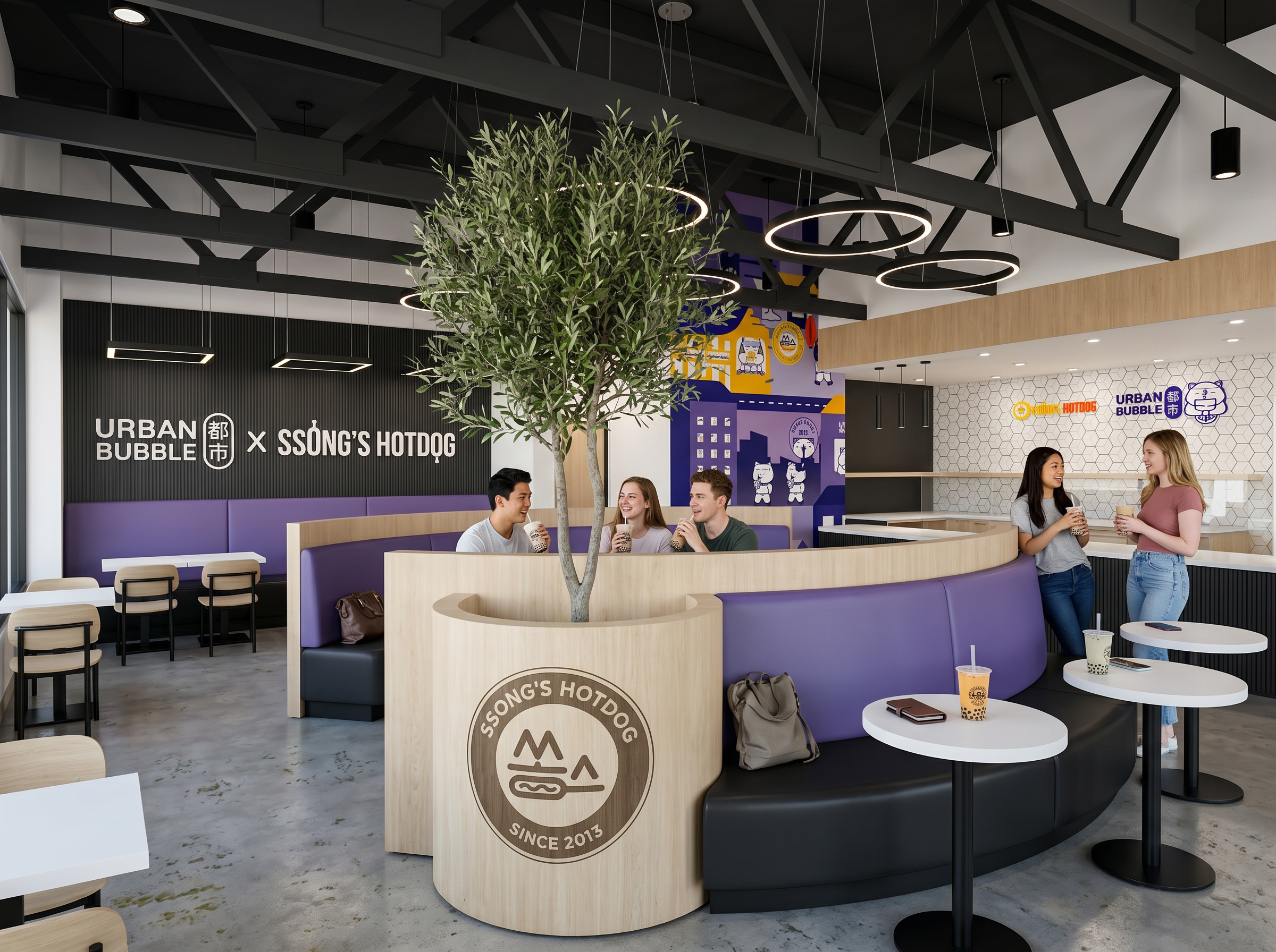 Boba Tea Shop design